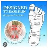 KINTEGOOD Foot Massager Roller, 4 Row Roller, Relaxing, Reduce Discomfort, Muscle Relaxation, Improved Circulation