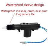 ESUPPORT 4 X Black Car Motor Universal Heavy Duty High Power Door Lock Actuator 2 Wire 12V Locking System