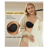 Niidor Sticky Bra Backless Invisible Stick on Bra Push up Strapless Women