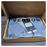 VEBOON Polo Shirts for Men Cotton Blend Moisture-Wicking Lightweight Performance Collared Mens Polo Shirts Shorts Sleeve. Picture is for reference, only blue in color, Medium