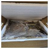 4x6 Vintage Photo Frames, Black Hand-Crafted Resin Photo Frame with Easel & Hook, Home Ornament for Tabletop or Wall Mount