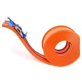 15 Ft Flexible Race Car Track Compatible with Hot Wheels and Diecast 1/64Th Car
