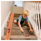 15 Ft Flexible Race Car Track Compatible with Hot Wheels and Diecast 1/64Th Car