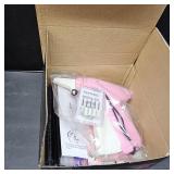 Tagging Gun for Clothing, Fine Stitch Mini Stitch Gun for Clothes, Stitching Quick Clothing Fixer Sewing, Quilting Hemming Quick Stitch with 6 Needles Pink