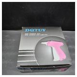 Tagging Gun for Clothing, Fine Stitch Mini Stitch Gun for Clothes, Stitching Quick Clothing Fixer Sewing, Quilting Hemming Quick Stitch with 6 Needles Pink