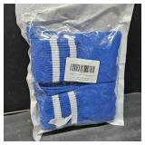 Medsuo 2 Pairs Kids Football Socks Aged 7-12 Knee High Breathable Soccer Socks Long Football Sport Socks for Kid Boy Girl