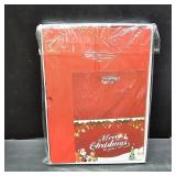 Lainlight Christmas Gift Boxes with Lids 11.3x8.2x4.1In Christmas Eve Boxes for Gifts with Card,Ribbon and Crinkle Paper (A-White)