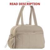 Oubagur Lightweight Duffle Bag for Travel, Gym & Weekender with Water-Resistant Wet Pocket, Carry-On Approved Personal Item Bag for Men & Women. Picture is for reference only.This item is Pink color