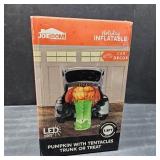 Joiedomi Halloween Inflatables Outdoor Decorations, Trunk or Treat Car Decorations Kit, Inflatable Pumpkin with Tentacles Trunk Or Treat Car Decor, Blow Up Pumpkin for Halloween Decor Outside