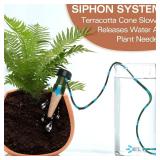 BYDOLL Plant Self-Watering Stakes Automatic Dripper Watering Spikes for Indoor Outdoor Plant