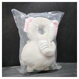 Baby Head Protector Backpack   Toddler Safety Cushion for Crawling & Walking   Infant Fall Protection Pillow with Adjustable Straps   Comes with Knee Pads & Non-Slip Baby Socks (Elephant)