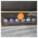 modelones Nail Polish Set, 6 Colors Charm Pink Blue Gold Purple Green Shimmer & Holographic Quick Dry Non Toxic Nail Polish Kit Salon Home DIY Manicure Kit Gift For Women Girl