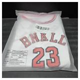 6-16Years Youth Basketball Sports Jerseys 23# for Boys Girls Basketball Jersey 2Piece Set. Picture is for reference only.This set is white not black. Size 120