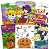 Halloween Coloring Books Bulk Assortment for Kids Toddlers(6 Books Assortment Featuring Disney Mickey Mouse, Minnie Mouse, Charlie Brown and More!)