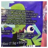 Fusion Select 8 Oz Individually Wrapped Gummy Body Parts Candy - Halloween Gummies & Trick or Treat Candy for Party & Goodie Bags - Spooky Assortment of Brain, Teeth, Fingers & Nose Candies. BB 8/14/2