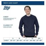 Blue 84 NBA unisex-adult Nba Officially Licensed Tri-blend Crewneck Sweatshirt Black. Large