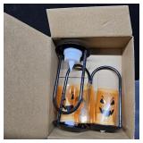 3PCS Halloween Tealight Candles, New Portable Battery Operated LED Flameless Votive Candles Decorative Halloween Tealight Candles for Home Decor, Parties, and Trick-or-Treating, Orange