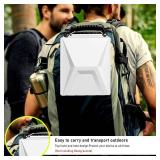 Protective Cover Compatible with Starlink Mini, Silicone Protective Case Compatible for Mini Starlink Dish Antenna Protector,Portable Full Cover Shell-White