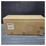 Adhesive Shower Caddy Set of 4, Bathroom Shower Shelves with Soap Dish, Toothbrush Holder for Bathroom Organization