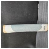 Bath Mat Rug Non Slip Quick Dry Absorbent Bathroom Rugs Thin Design Fits Under Door Ideal for Bathtub Sink Shower Room Floor Mats Comfortable Durable Rubber Backing (Green Ellipse, 47" 17")