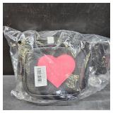 Girls Purse for Kids & Toddlers - Heart Purse with Teens Wallet & Tassel, Crossbody Bag Gift for Christmas