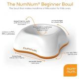 NumNum Beginner Bowl | Baby Bowl | BPA Free Silicone Self Feeding Baby + Toddler Dish | Baby Led Weaning Bowl for Kids Ages 6 Months