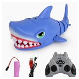 Remote Control Shark for Kids,RC Big Mouth Shark Toy Interactive Dancing Programming Electronic Chomping Action Programmable Pets with Sound for Boys and Girls Age 6, 7, 8, 9, 10 Gifts
