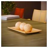 Creative Scents Harmony Decor Tray and Ball Set - Centerpiece Table Decoration - Coffee Table Decor - Dining Table Decor Centerpiece Table Decor Bowl