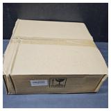 Yesesion 4 Pack Clear Cable Storage Box for Desk Drawer, Plastic Cord Organizer with Lid for Wire Ties, Electronics Accessories, Phone Charger, Art Crafts, Pencils, Marker Pen, Crayons Holder