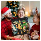 Advent Calendar, 24 Days Countdown Calendar Collectible Decorative Gifts Christmas Countdown Calendar for Adults and Children Birthday Gifts, Creative Advent Calendar Decoration Set (Style 1)