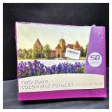 Zzrywuty 50 Packs Heavy Duty 2 Pocket Folders with Business Card Slot,Holds 100 Sheets Fits Letter Size File Folder Presentation Folder for School,Office,Home(Rose Purple)