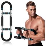 Twister Arm Exerciser, Adjustable Chest Expander, arm Exerciser, Shoulder Muscle Training, Portable Spring Resistance for Home Fitness