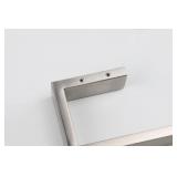 TocTen Bath Towel Rack - 2 Pack Square Base Thicken SUS304 Stainless Steel Towel Bar for Bathroom, Bathroom Bar Accessories Towel Rod Heavy Duty Wall Mounted Towel Holder(Brushed Nickel, 12 Inch)