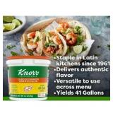 Single Knorr Professional Caldo de Camaron Shrimp Bouillon Base, 4.4 Pound -- 1 each BB 11/12/25