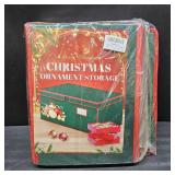 FUHSY Christmas Ornament Storage Holiday Ornament Organizer Storage Box Christmas Storage Containers with 3 Removable Drawer Trays Adjustable Dividers for 72 Ornaments Holiday Decorations