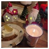 Grapefruit Scented Candles for Home - Natural Soy Candles | Christmas Gifts for Women Men | 40 Hours Long Burning 7oz