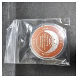 Imasoner 7 Year Sobriety Coin   Cityscape & Sailboat AA Chip with Serenity Prayer, Recovery Medallion Gift for Men & Women in Alcoholics Anonymous, Sober Chip Anniversary Token