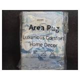 2x3 Area Rug   Washable Non-Slip Small Rug for Kitchen, Entryway, Bedroom & Bathroom   Soft Low Pile Carpet for Indoor Floor D cor