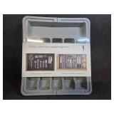 Large Expandable Silverware Organizer for Drawer, Utensil Drawer Organizer Holder with 2 Removable Blocks, Adjustable Cutlery Tray Flatware Storage Box for Spoons Forks Knives Tools, 6-8 Slots, Gray