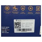 TEXAS LINEN CO. 100% Egyptian Cotton Sheets California King Size Set of 2 - Luxury High Thread Count Egyptian Cotton California King Sheet Set (4 pc, Grey), Silky Soft, Cooling, 16" Deep Pocket Sateen