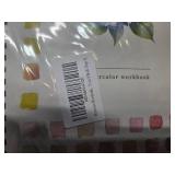 Watercolor Workbooks, Beginner Watercolor Painting Kit  Water Coloring Book Paint Set Workbook with 12 Watercolor Paints & Brush (Type A)