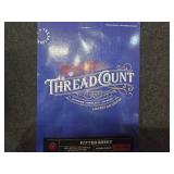 Luxury 1 Piece Fitted Sheet 100% Egyptian Cotton 1000 Thread Count - Twin Size - 18" Inch Deep Pocket, Pure Natural Cotton Sheet, Soft & Silky Sateen Weave - Navy Blue Solid