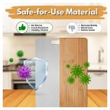 Titanium Cutting Board  100% Pure Titanium Cutting Boards, Dishwasher-Safe, non-slip, reversible Metal Cutting Boards for kitchen Ideal for Meat & Veggies - Indoor and Camp, Extra-Large, 14 x 10 inch