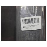 Yancrop Ultra-Thin Bath Mat Roll-Up Bath Rugs Crease-Free Door Mat with Non-Slip Rubber Backing Absorbent Fabric Surface Quick Dry for Bathroom, Bedroom, Sink or Door (Grey,17"x59")