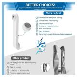 Periscope Dryer Vent Flat Dryer Vent Duct 4 Inch Stainless Dryer Vent Kit,Telescoping Dryer Vent For Whirlpool Adjustable from,25-55 Inch-for Tight Spaces Adapter Flat Dryer Vent,OEM-Upgraded(white)