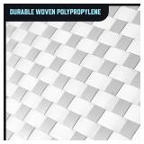 Orange Sand Bags for Flooding - Heavy Duty 50 lb Empty Sandbags with Tie Strings for Flood Control - 1600 Hours of UV Protection Woven Polypropylene Bags - 14 x 26 Inches each - Bulk Pack of 100