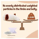 Dog Weighted Stuffed Animal 24in, Stuffed Dog Plush for Adult, Kids, Weighted Dog Stuffed Animal Plush Animal Gifts on Christmas, Birthday, Valentine