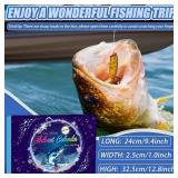 Fishing Advent Calendar 2025, 24 Days Countdown with Fishing Lures, Christmas Advent Calendar Gift for Fishers, Adult Men, Teen Boys, Christmas Advent Calendar 2025 Gift for Husband, Friend