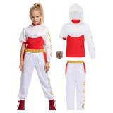 Girls Halloween Costume for Cheerleader Costume Kids Cute Dress up Accessories