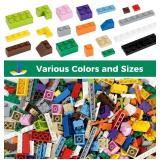 1500 Pieces Building Bricks, Classic Bulk Small Blocks, Classic Bricks Set Basic Building Blocks Compatible with All Major Brands